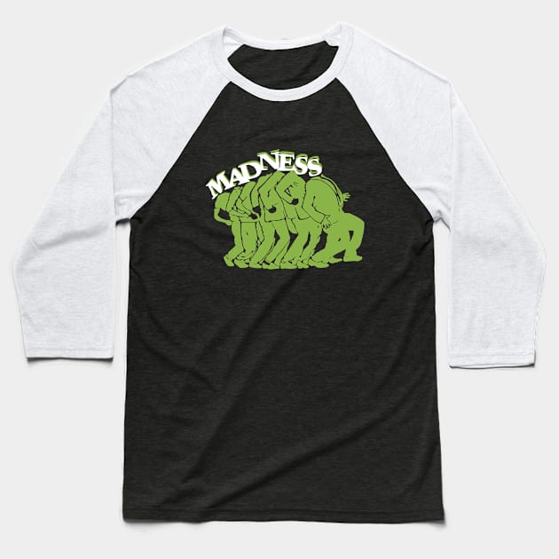 Vintage Madness - Green Baseball T-Shirt by Skate Merch